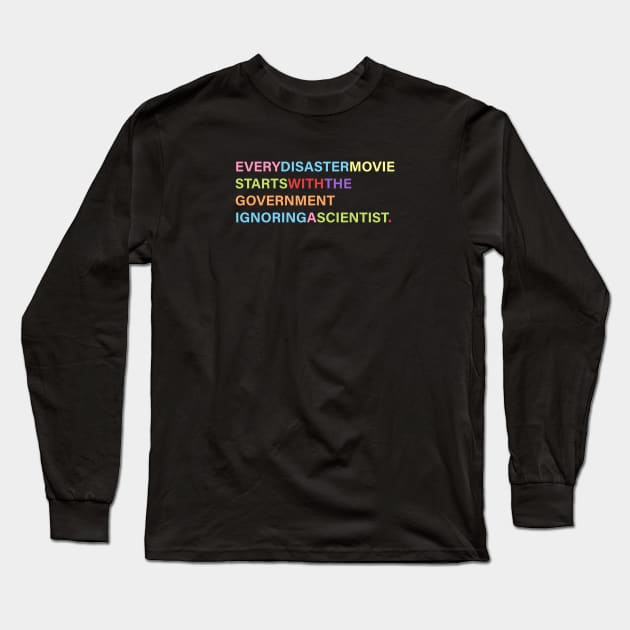 The Wisdom In Fiction Long Sleeve T-Shirt by NeonSunset